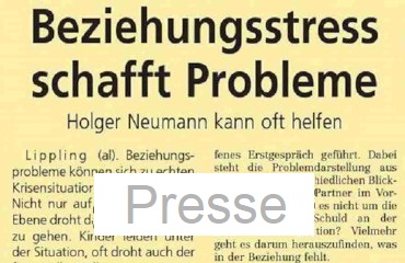 Ausschnitt Zeitungsartikel Praxis Holger Neumann Paderborn