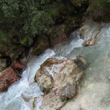 Unsere alltäglichen Ängste Schlucht mit Wasserfall, die pure Angst